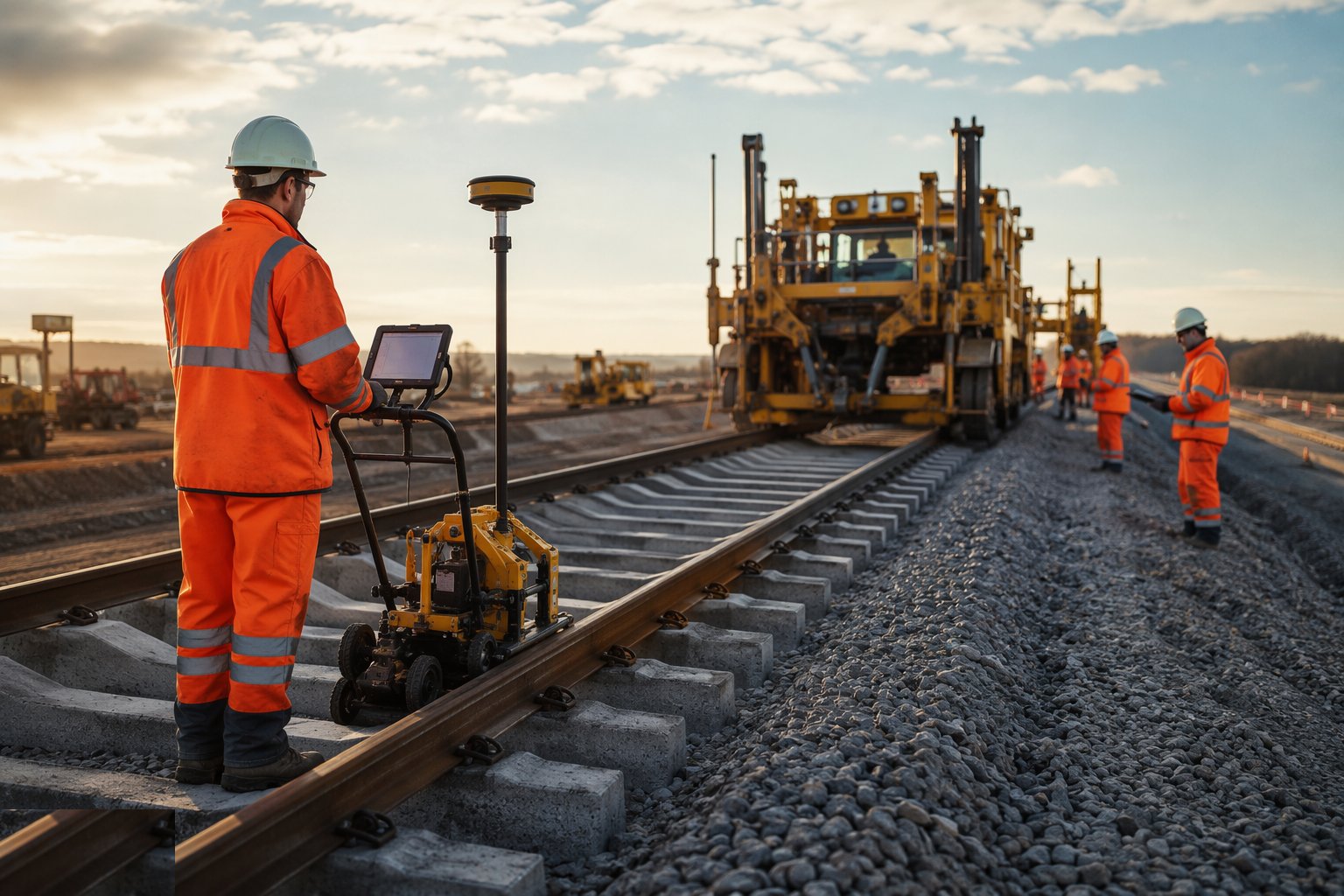 Accept the track and open the access — Track Construction, step 7