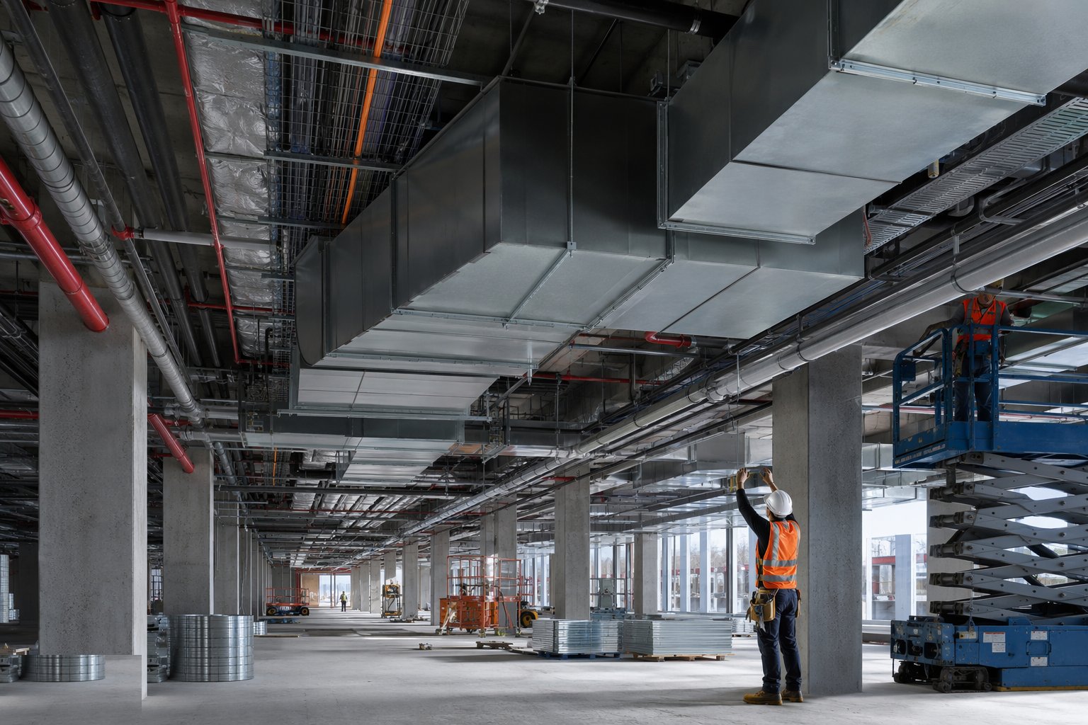 Build the smoke control system — Retail MEP & Services, step 3