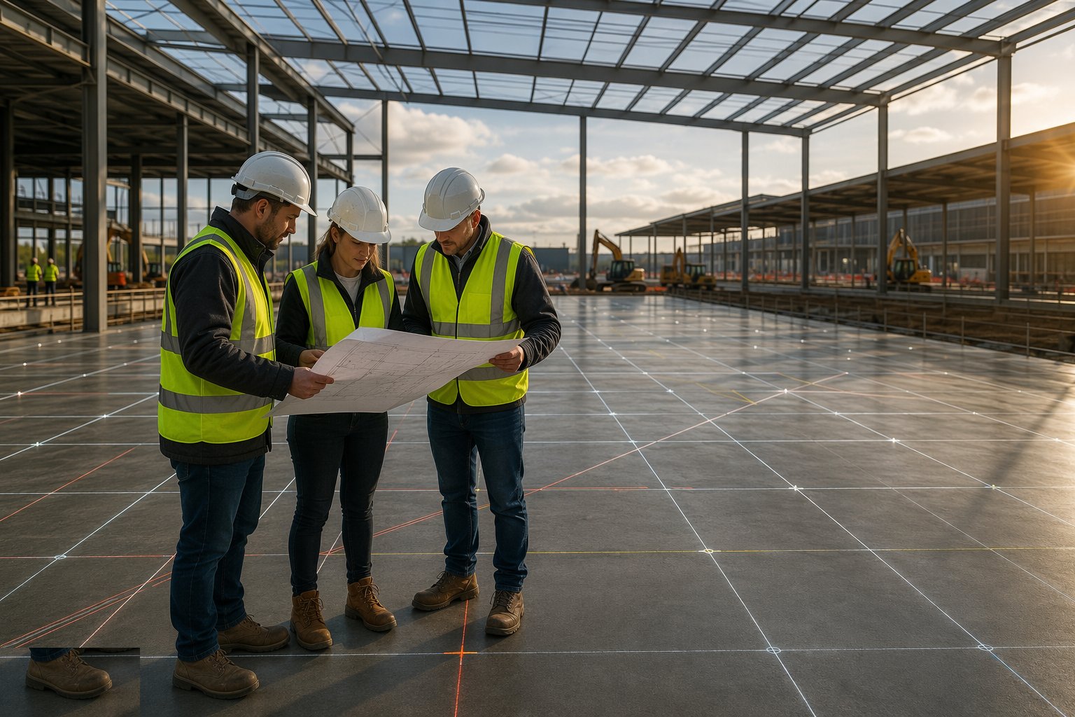 Freeze the grid, the demise lines and the tenant requirements — Retail Shells & Shopping Centre Structures, step 1