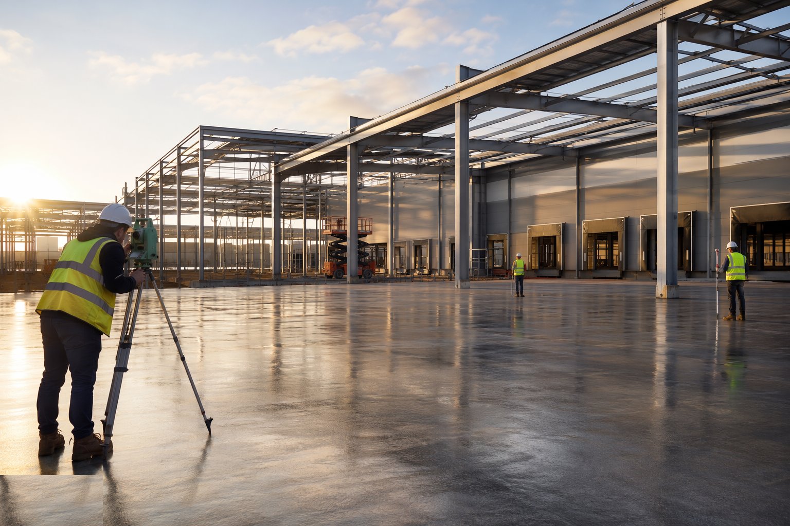 Survey, certify and hand over to shell condition — Retail Shells & Shopping Centre Structures, step 6