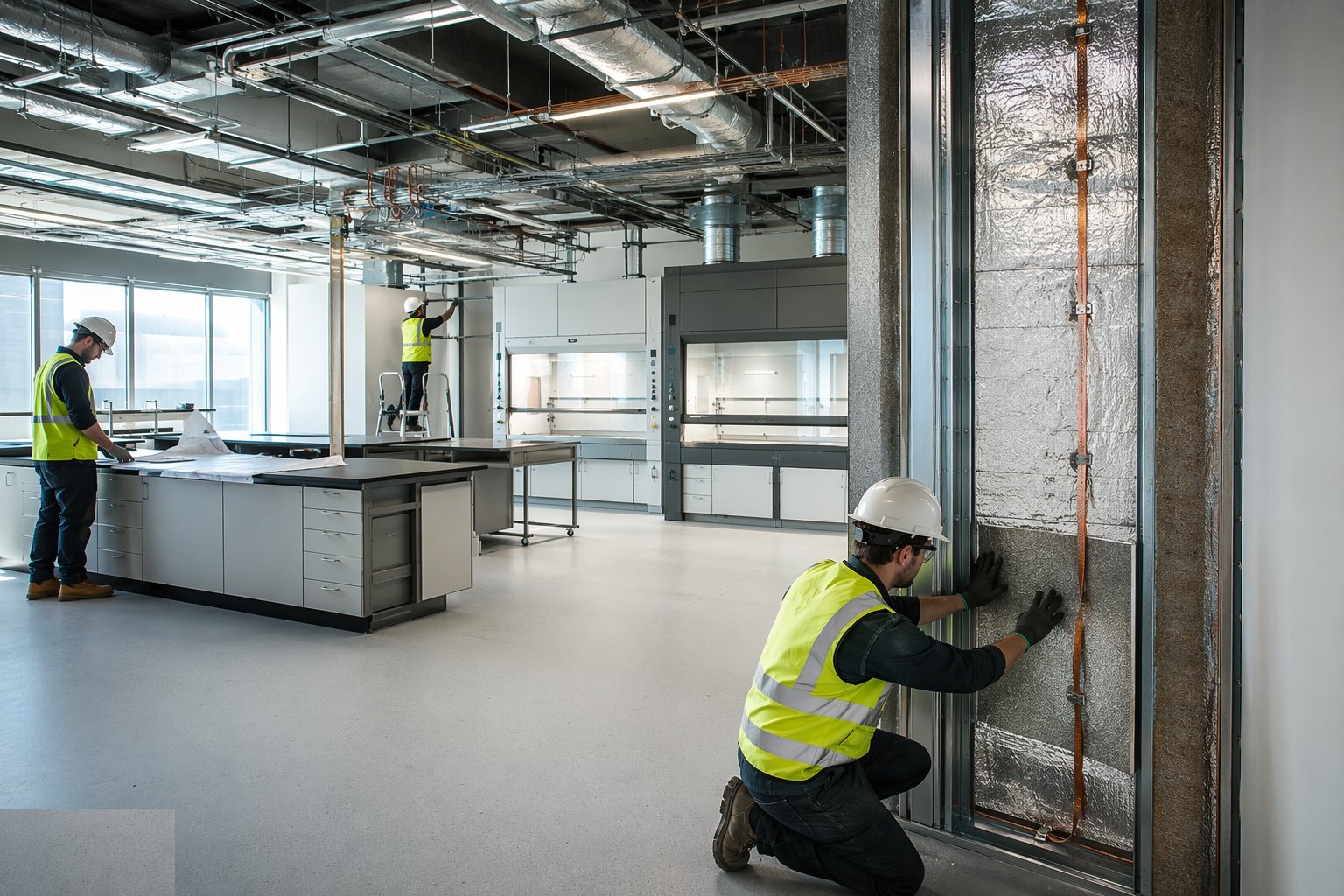 Build the environmental shell — Laboratory Construction, step 3