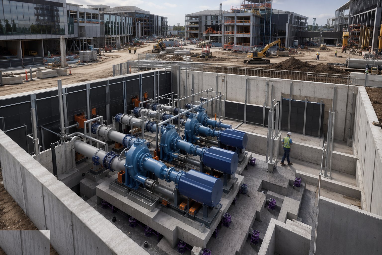Build the energy centre and resilience plant — Research Campus Infrastructure, step 3