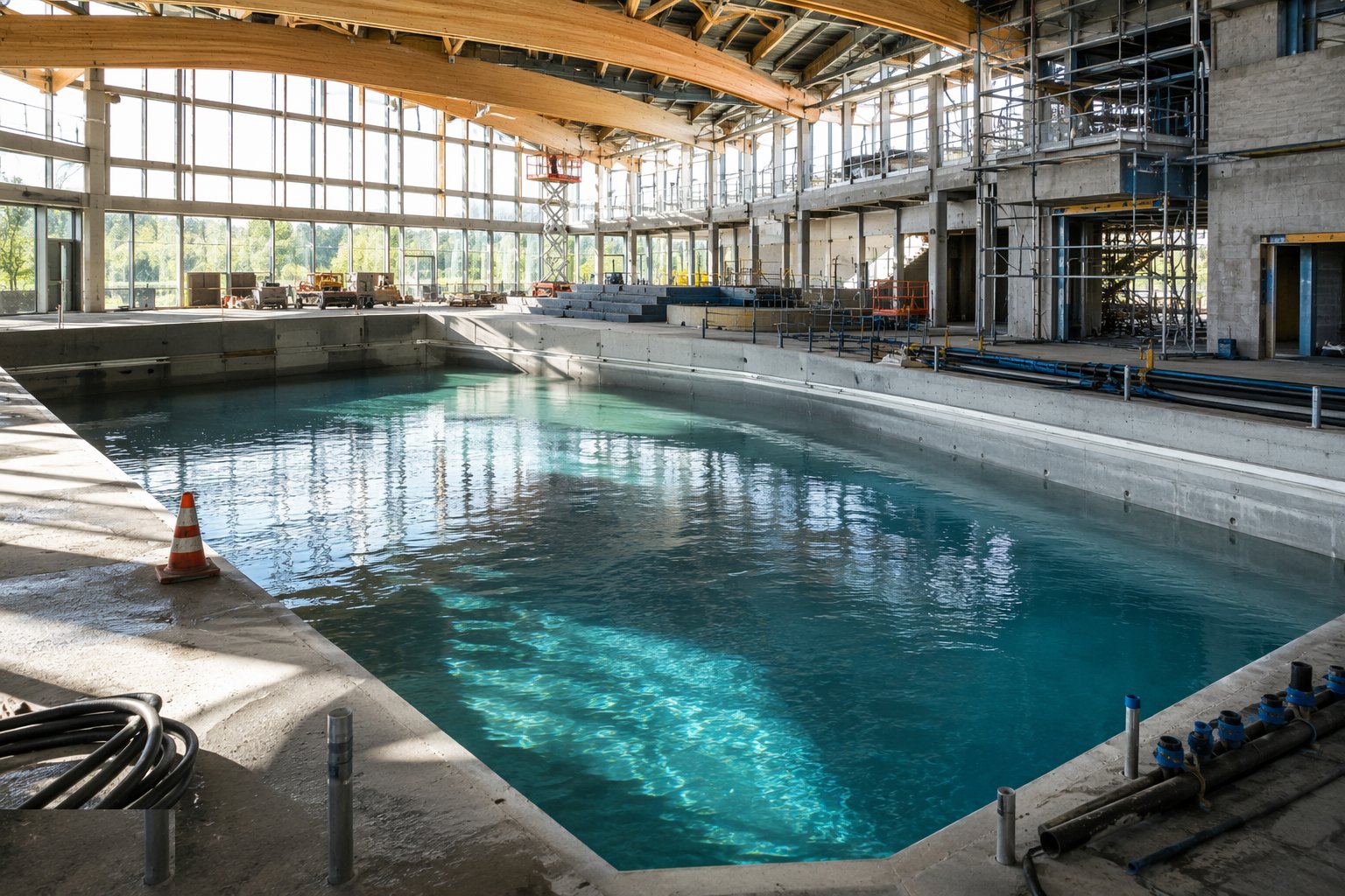 Water-test the tank — Leisure Centres & Swimming Pools, step 3