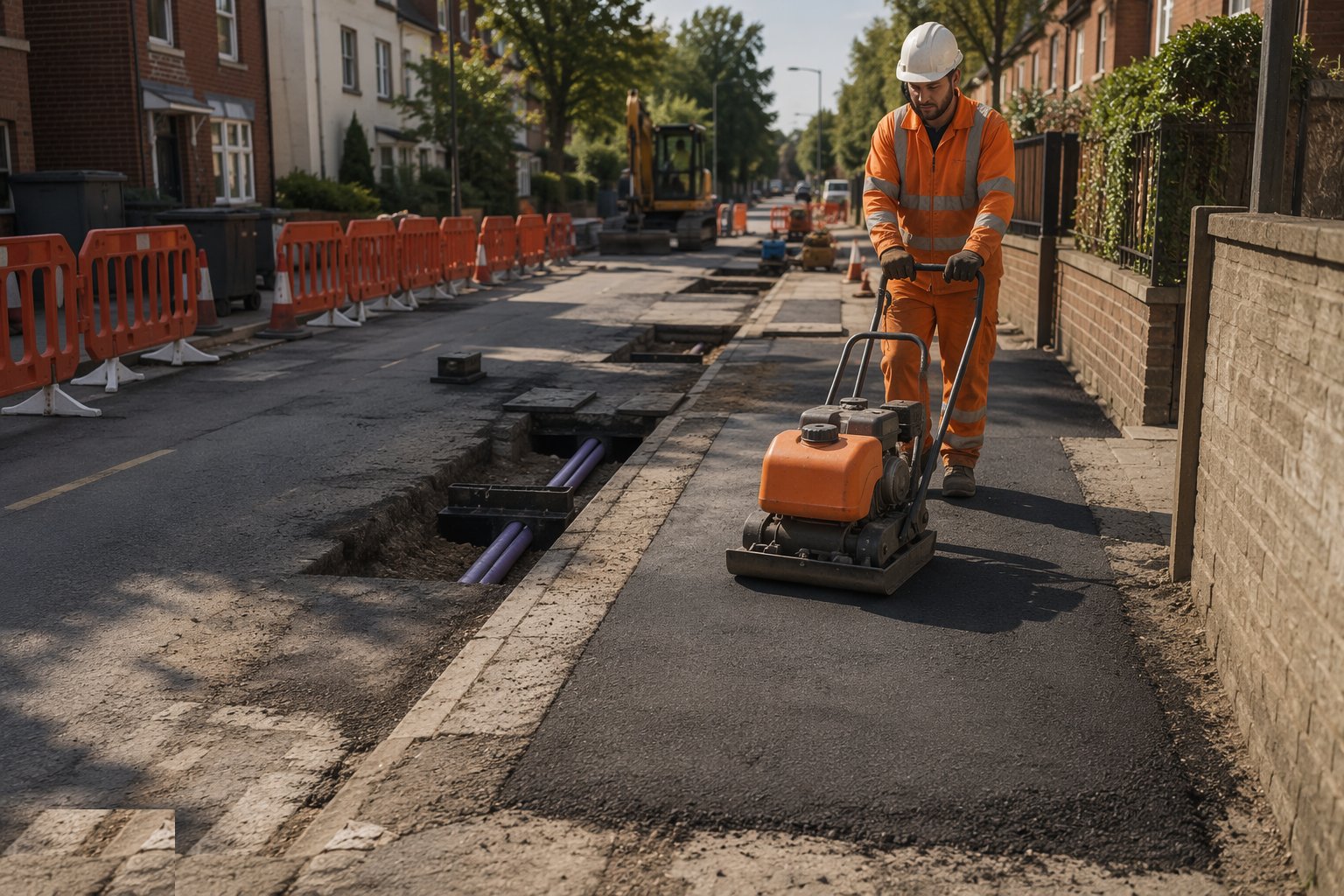 Reinstate the highway — Fibre Network Installation, step 4