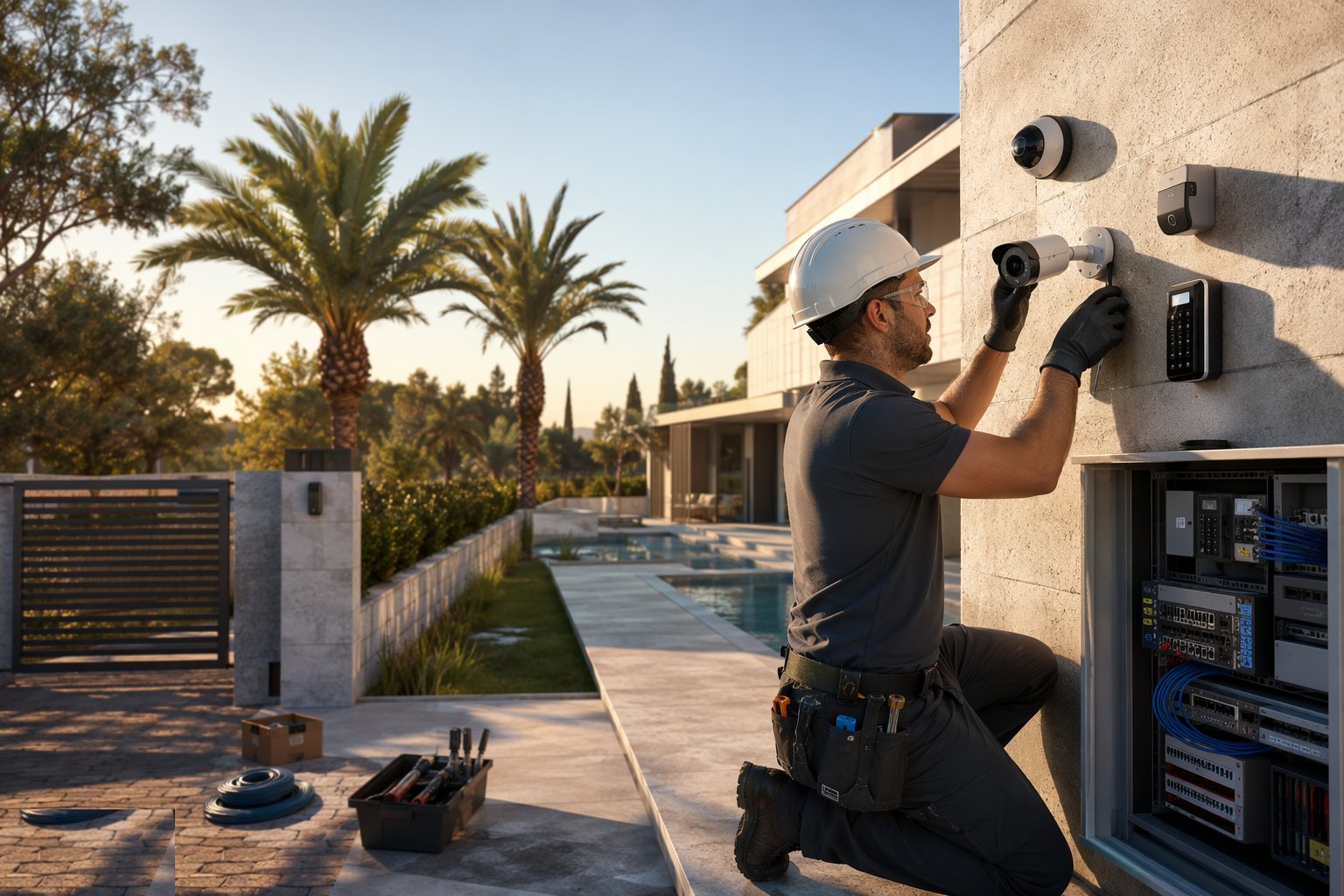 Risk assessment and coverage design — CCTV & Security Systems Installation, step 1