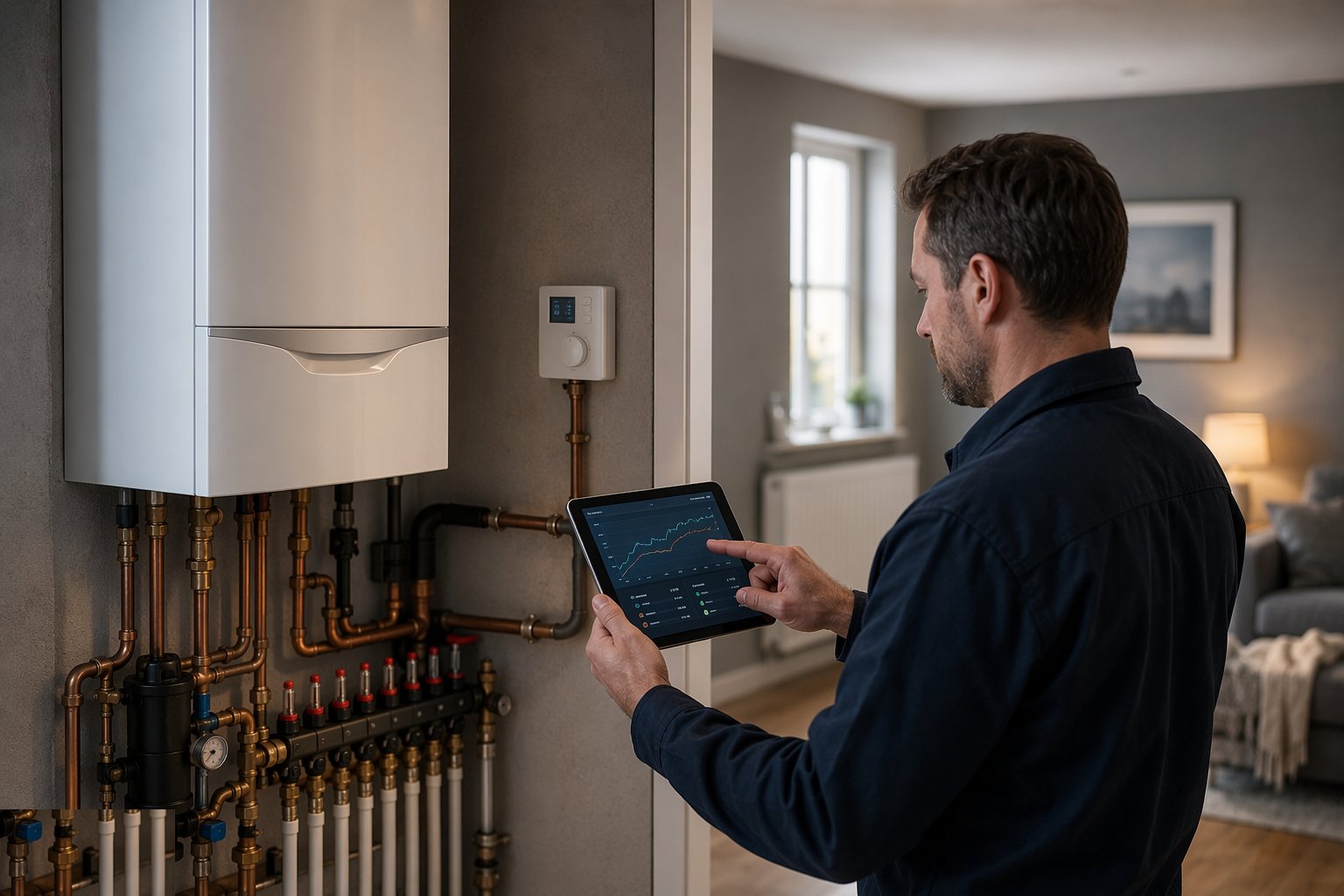 Prove the system through a cycle — TRVs & Heating Controls, step 7