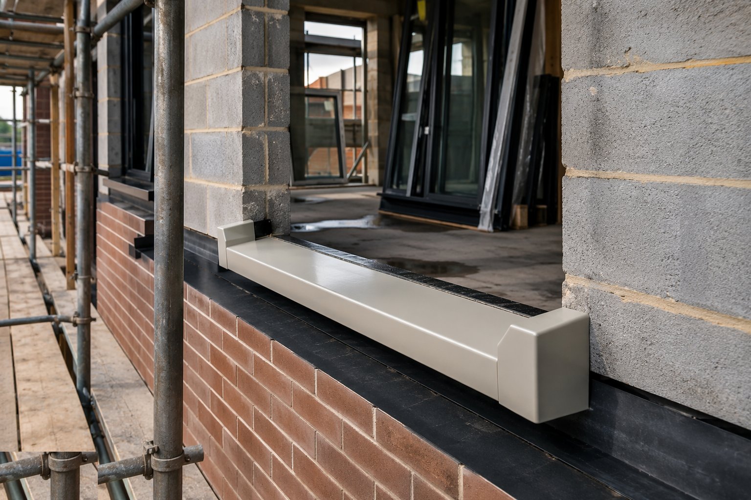Prepare the opening and set the cill — Windows & Doors Installation, step 2