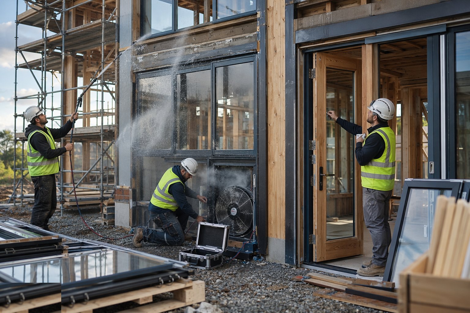 Test, protect and hand over — Windows & Doors Installation, step 8