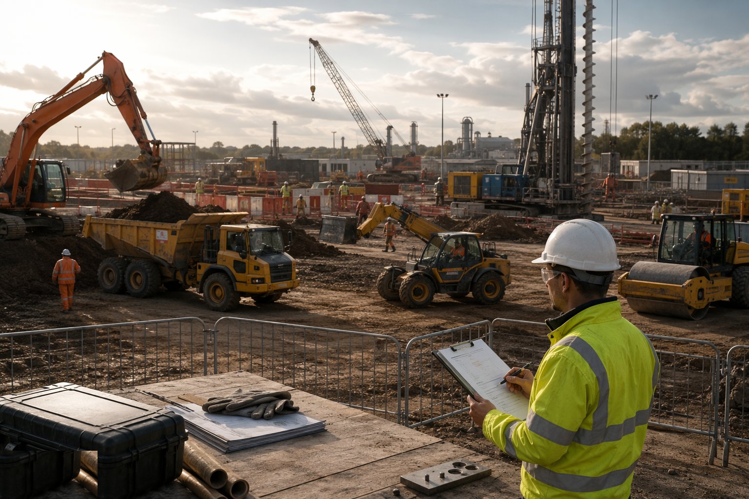 Run the hire-or-own arithmetic — Construction Plant and Equipment, step 3
