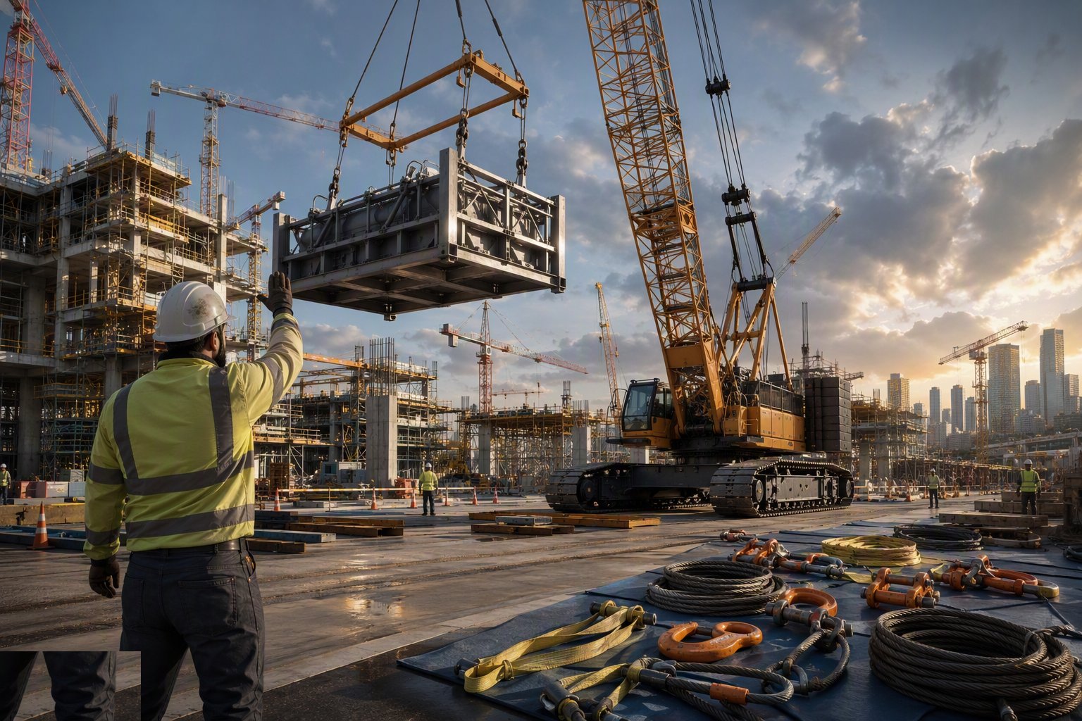 Define the lift requirements — Craneage and Lifting Operations, step 1