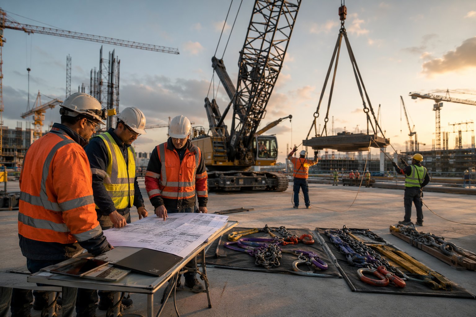 Appoint the people and write the lift plans — Craneage and Lifting Operations, step 4