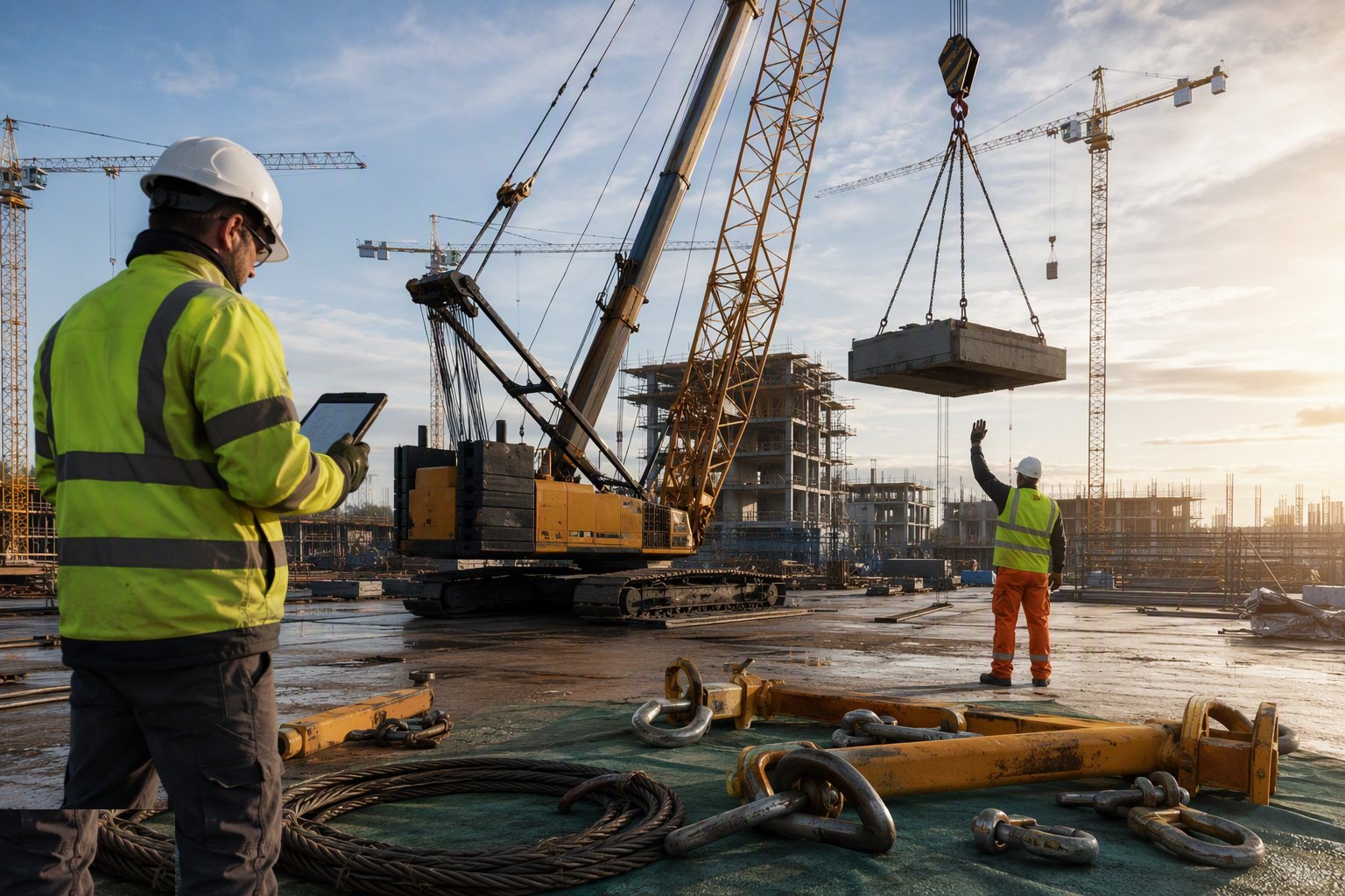 Inspect, test and certify the crane — Craneage and Lifting Operations, step 5