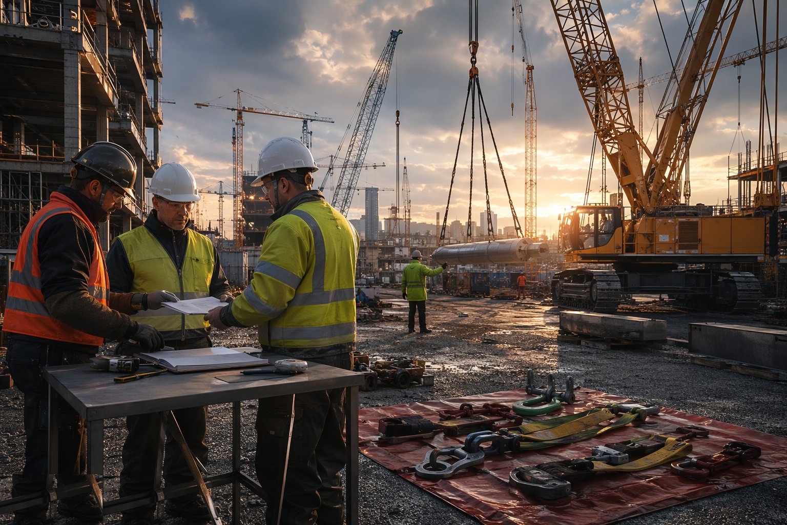 Review, record and hand back — Craneage and Lifting Operations, step 9