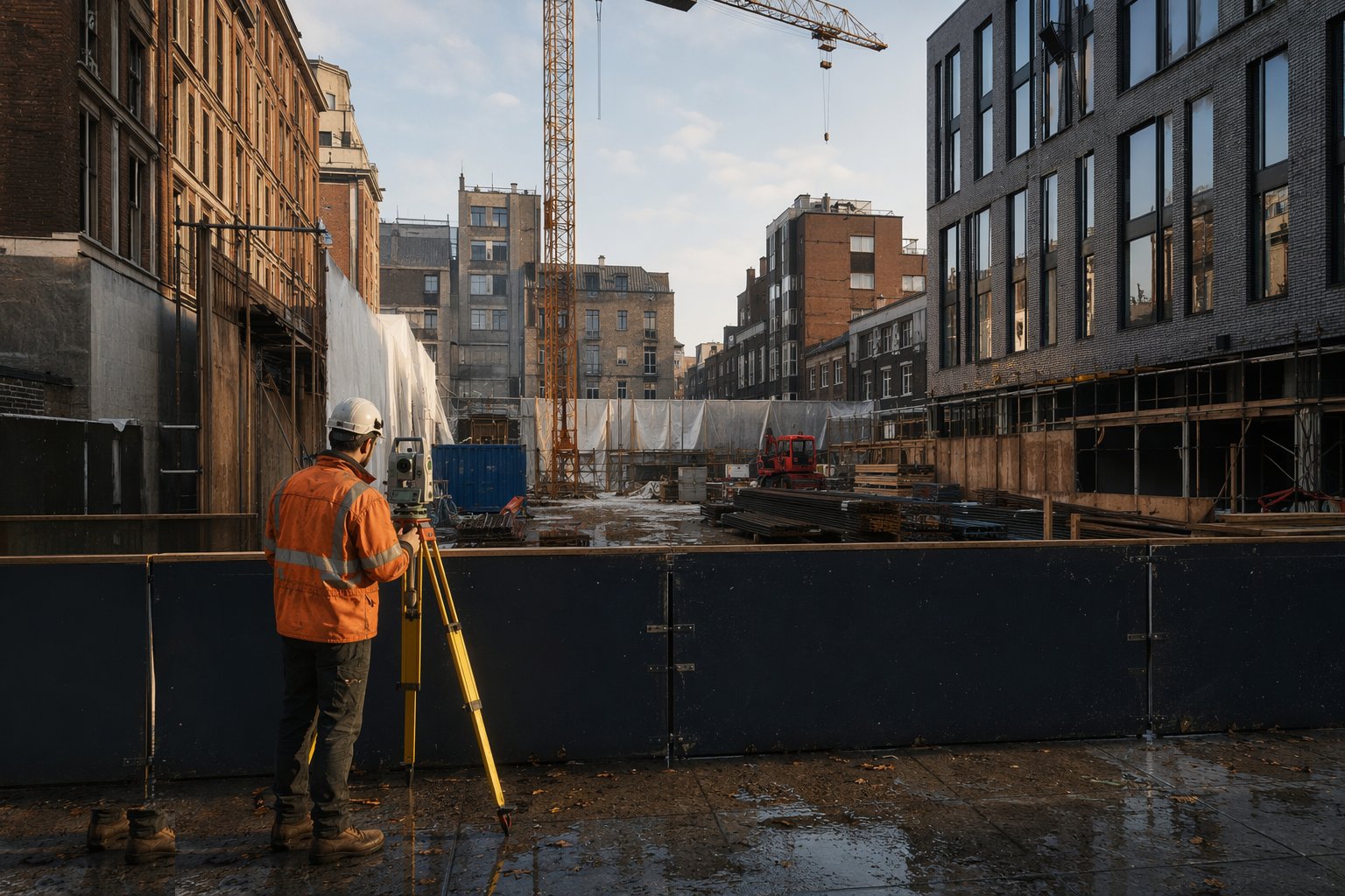 Survey what is actually there — Brownfield / urban set-up, step 1