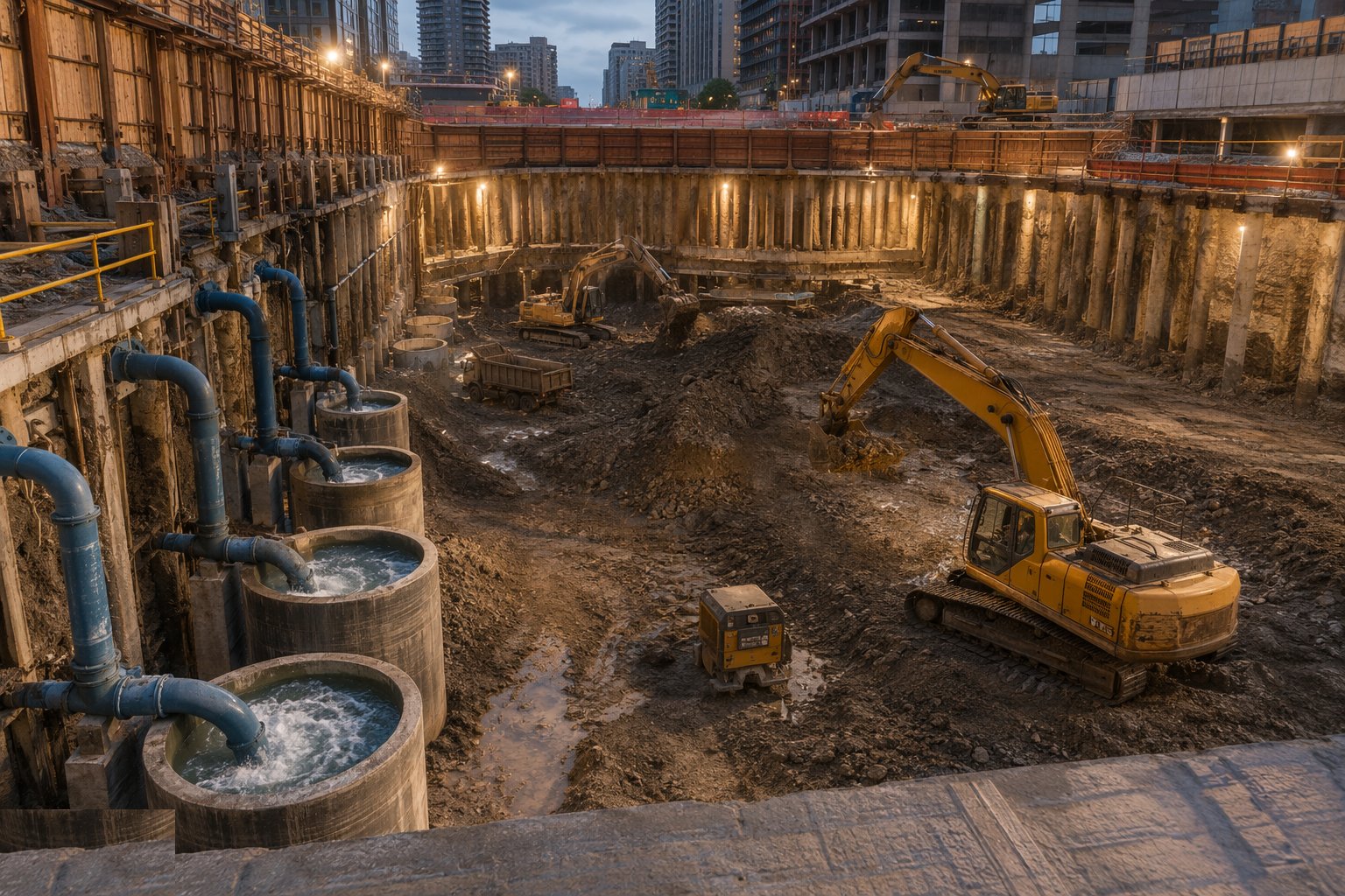Dig with base-stability vigilance — Cut-off and recharge, step 5