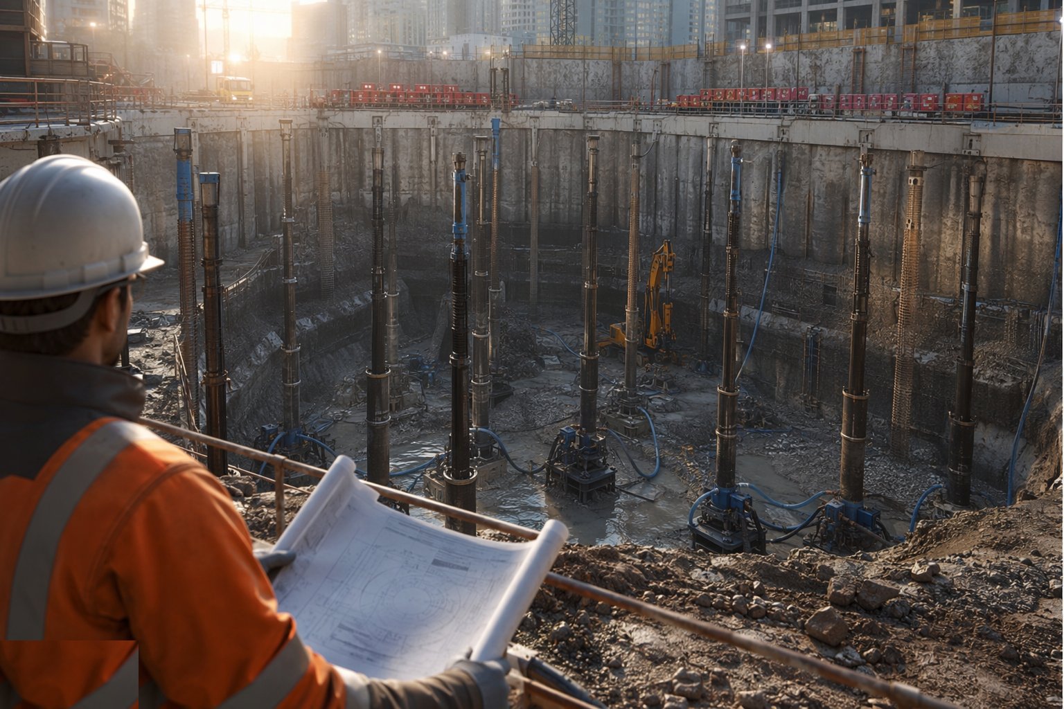 Design the array from pumping-test data — Deep wells and ejectors, step 1