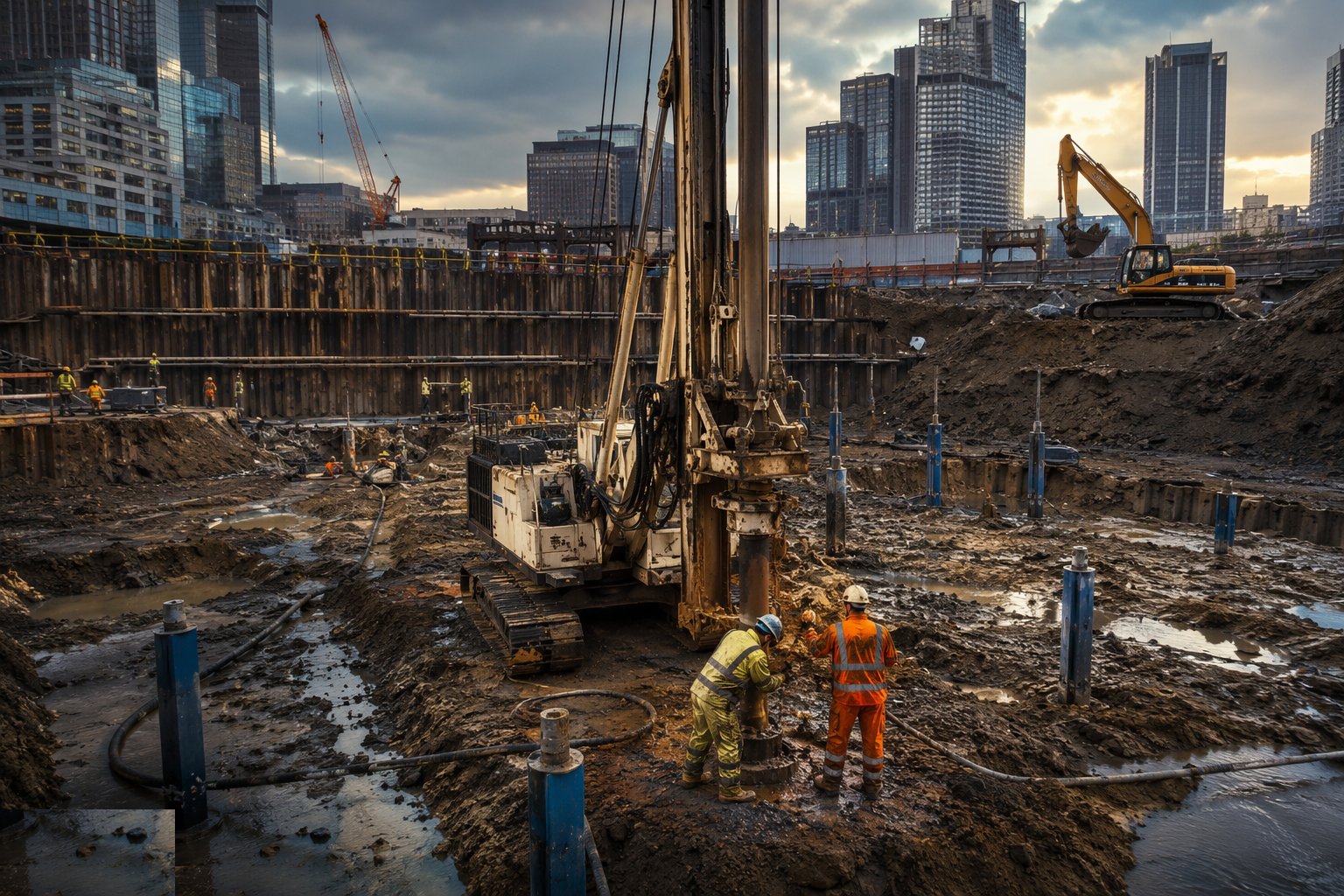 Drill and complete the wells — Deep wells and ejectors, step 2