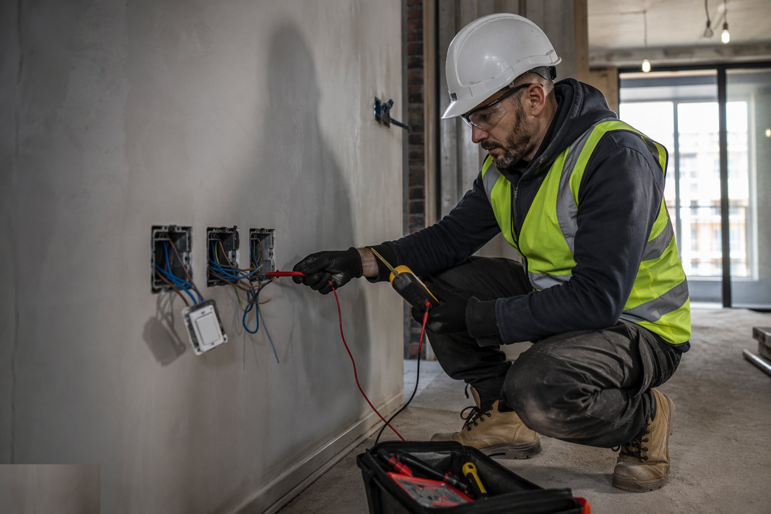 Run the dead tests — Electrical second fix, step 4
