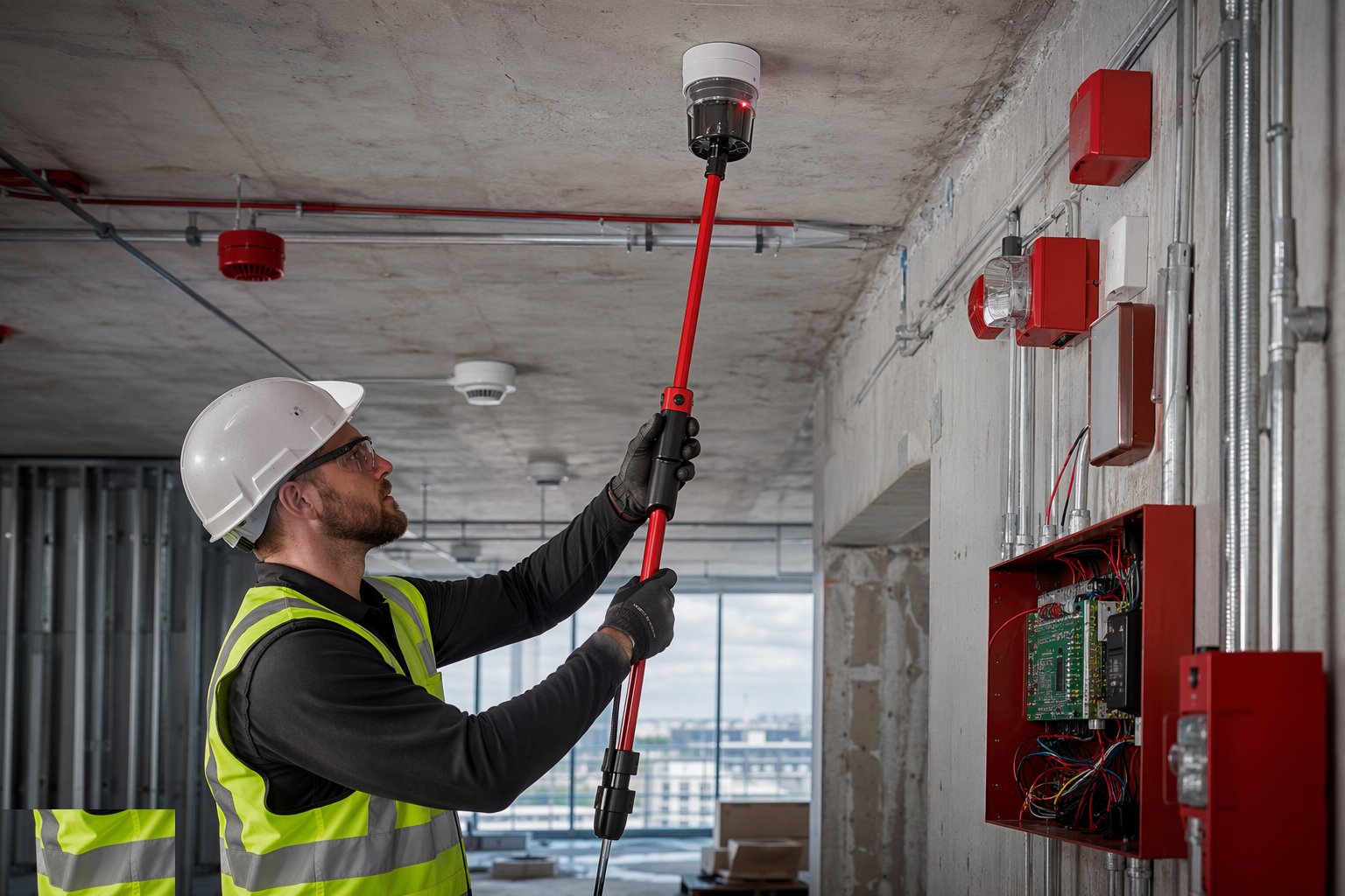 Test device by device — Fire and life-safety systems, step 4