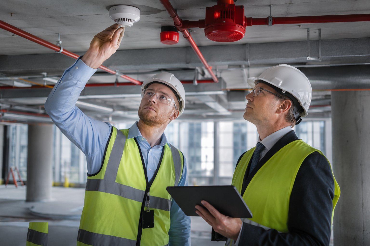Witness and certify — Fire and life-safety systems, step 6