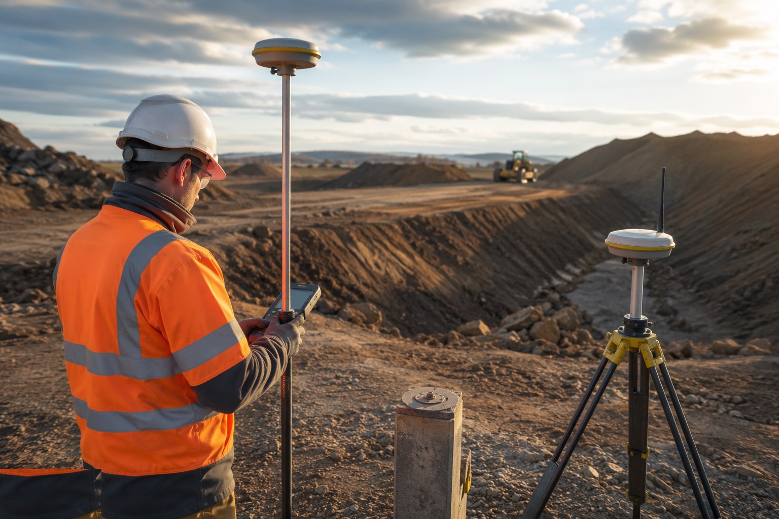 Check in on known control, every session — GNSS (RTK) control, step 3