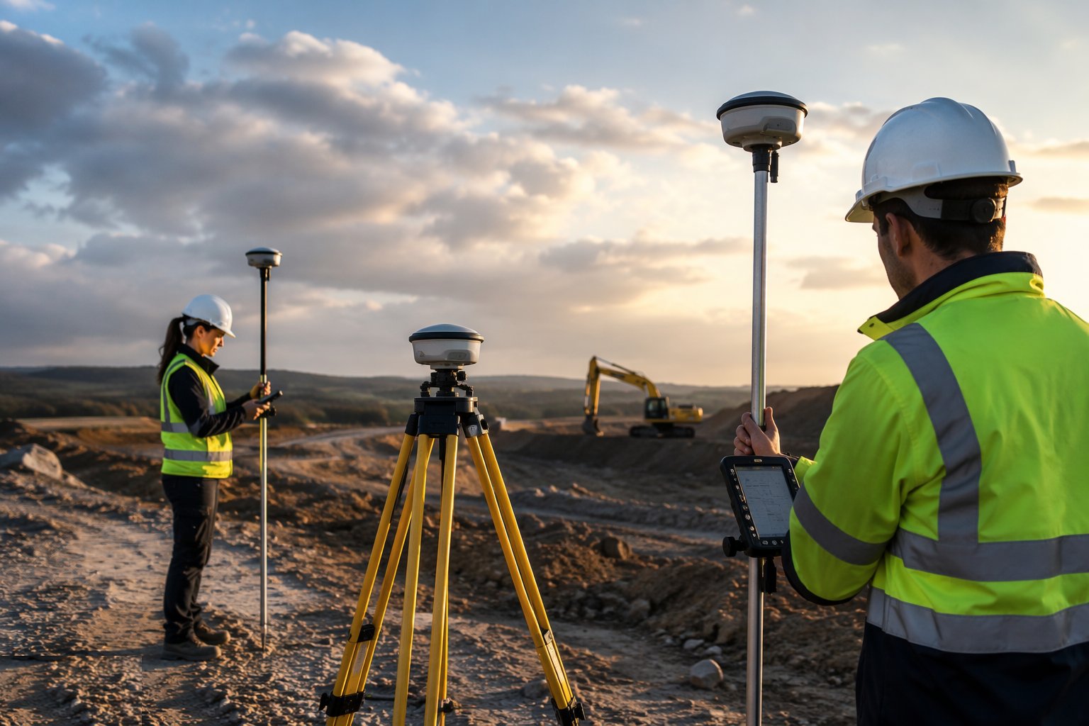 Record, verify and archive — GNSS (RTK) control, step 6