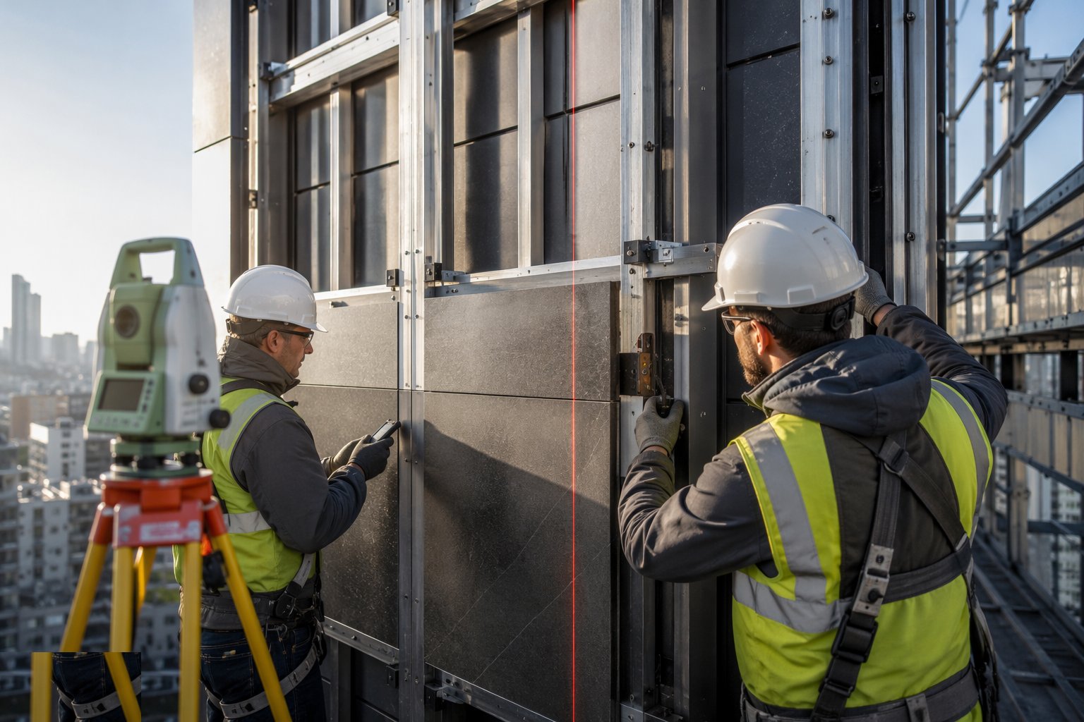 Inspect, test and certify the façade — Rainscreen cladding, step 6