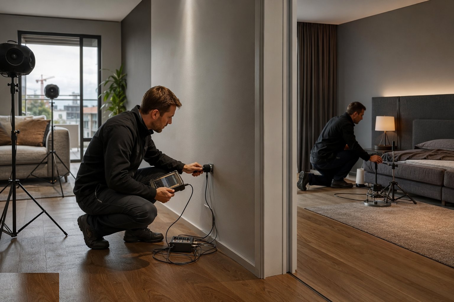 Investigate any failure — Sound insulation testing, step 5
