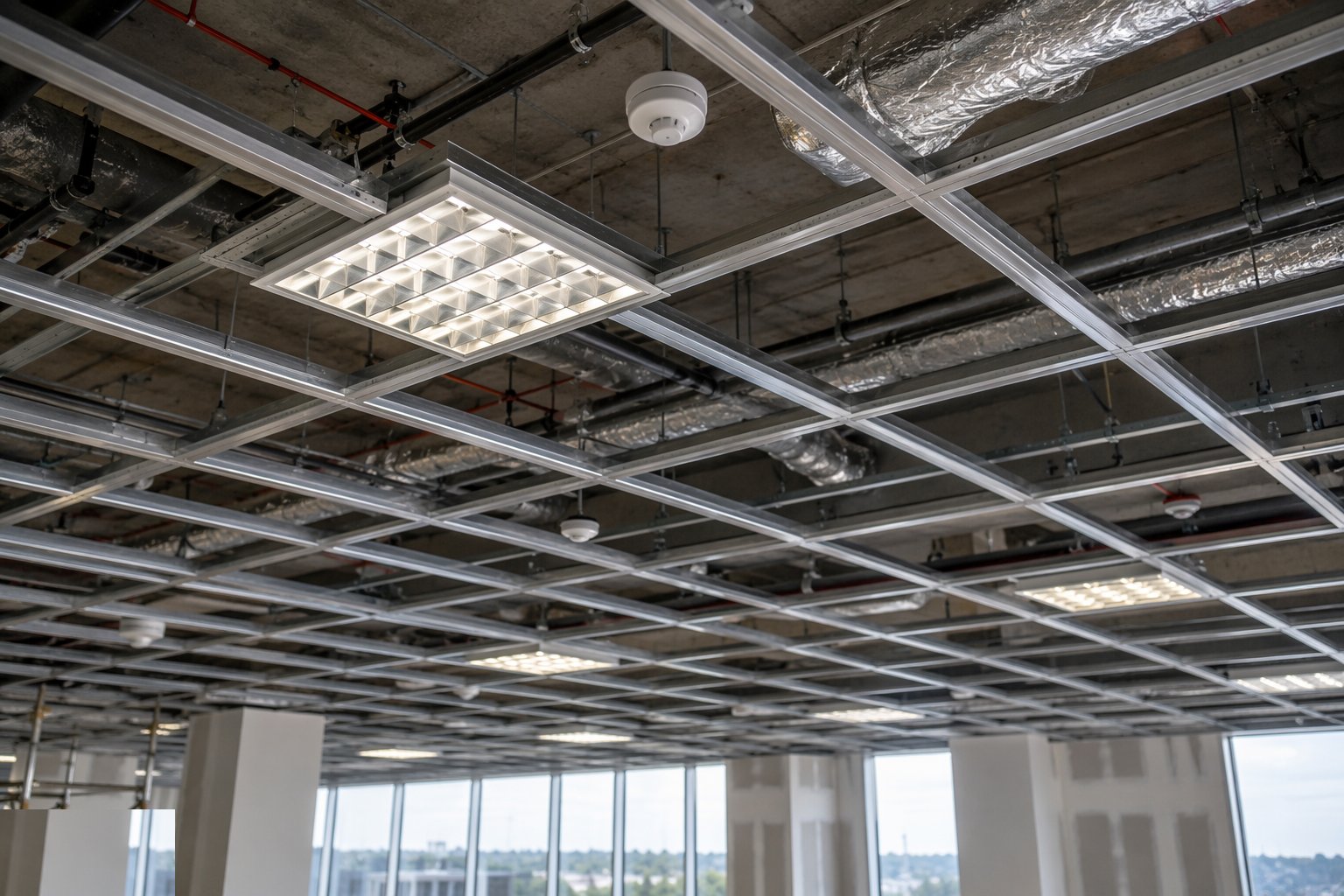 Integrate the services and check — Suspended and MF ceilings, step 6