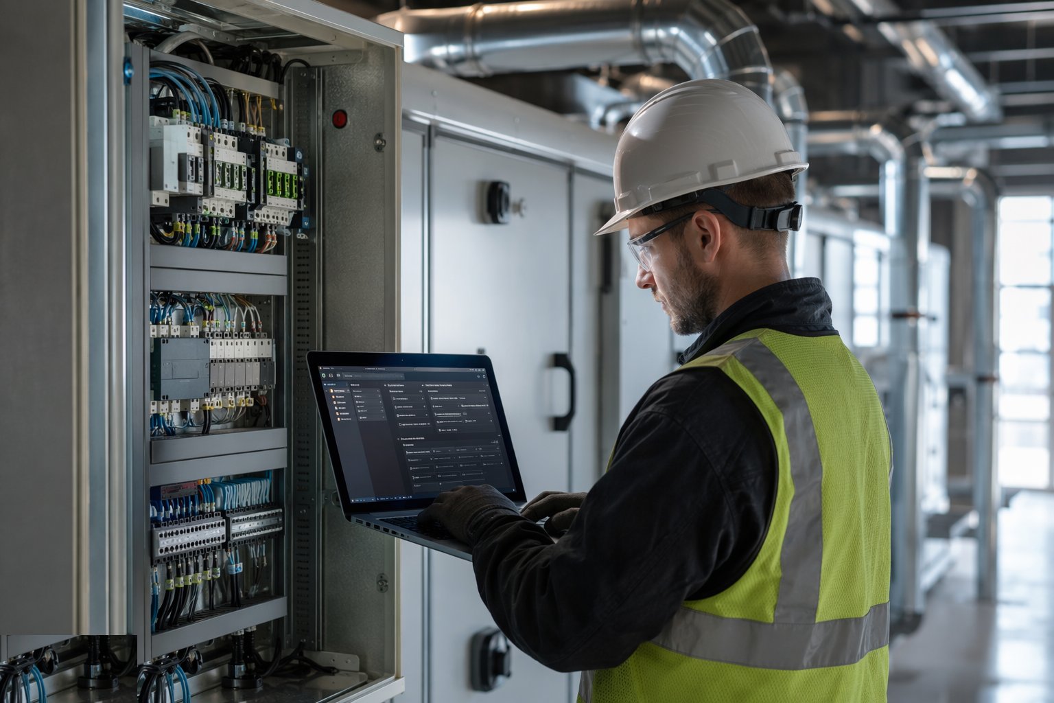 Configure the controls — Ventilation and controls, step 5