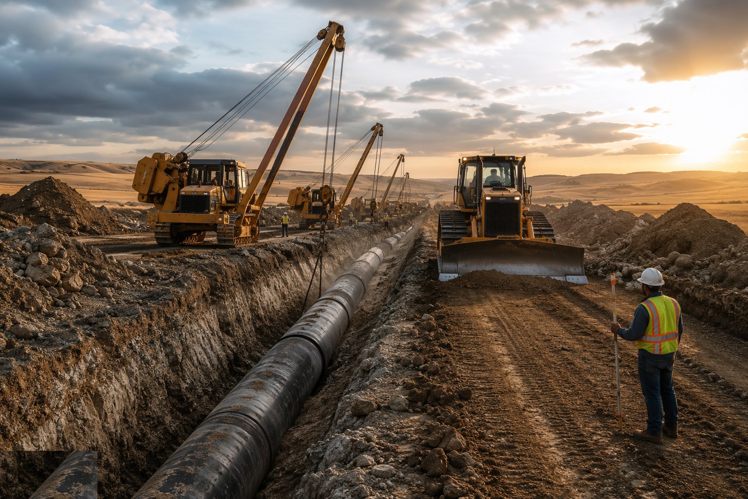 Backfill, reinstate and mark — Water Pipelines & Trunk Mains, step 6