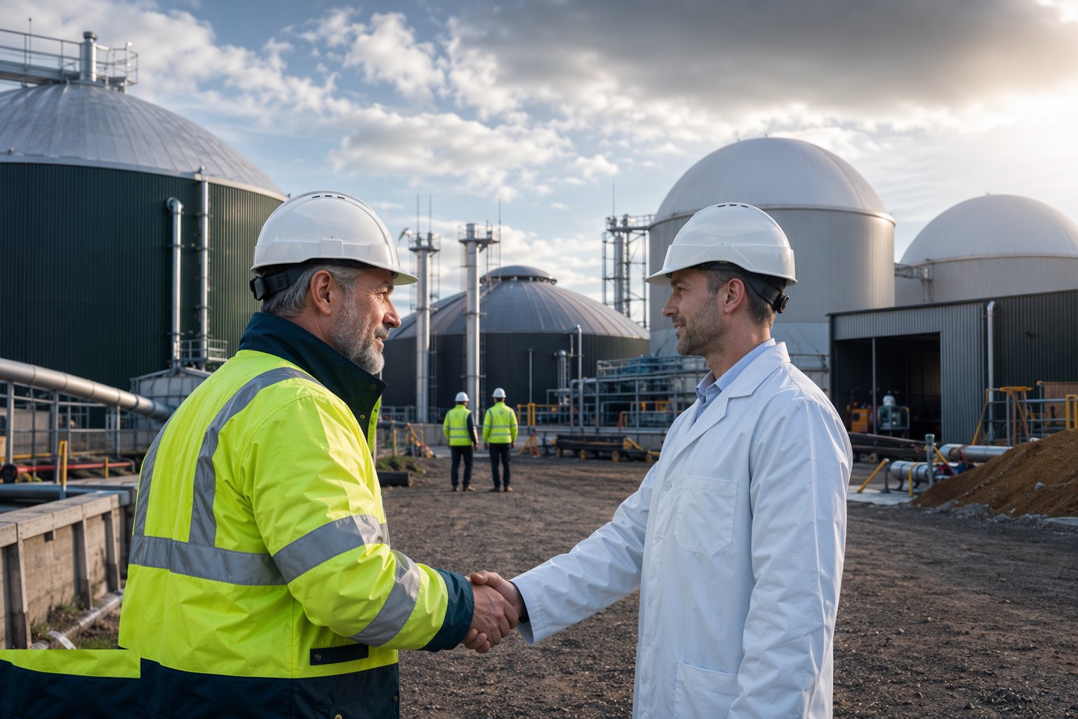 Commission the biology — Anaerobic Digestion & Composting Facilities, step 7