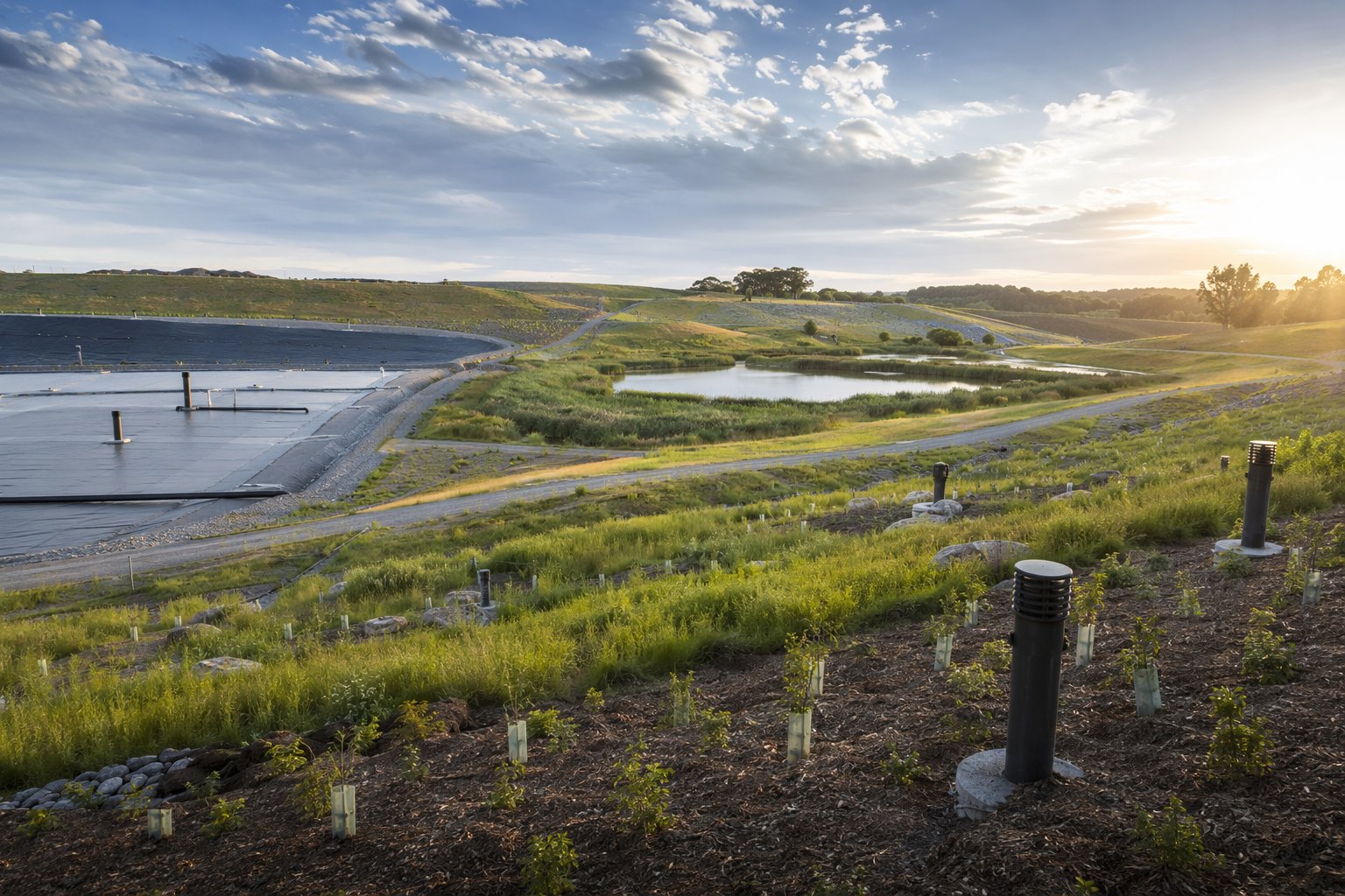 Restore and enter aftercare — Landfill Engineering & Capping, step 7