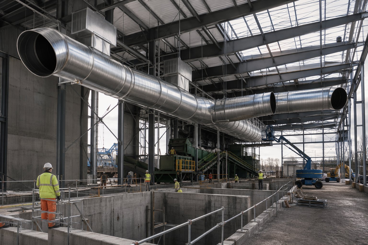 Fit odour, dust and fire systems — Waste Transfer Stations & MRFs, step 6